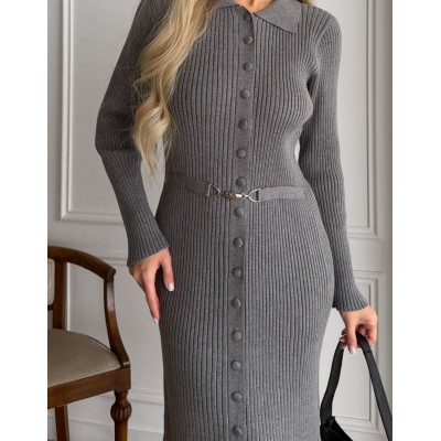 Сукня поло на гудзиках 111828 Сукня поло на гудзиках 111828