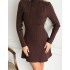 Сукя міні шоколадна 111830 Сукя міні шоколадна 111830