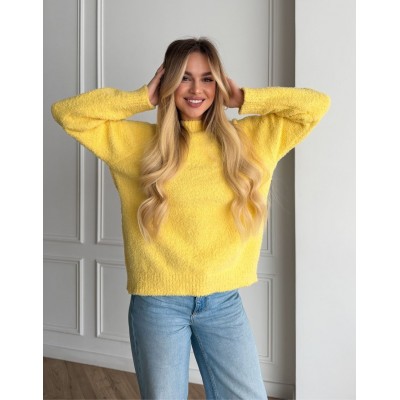 Махровий светр жовтий 111831 Махровий светр жовтий 111831