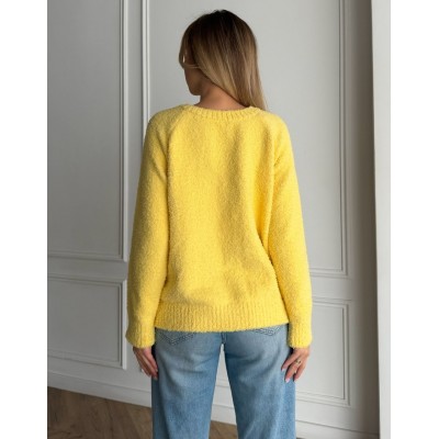 Махровий светр жовтий 111831 Махровий светр жовтий 111831