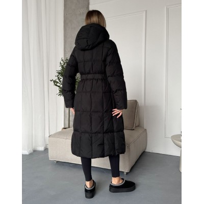 Жіночий пуховик міді 111801 Жіночий пуховик міді 111801