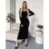 Силуетна чорна сукня 111804 Силуетна чорна сукня 111804