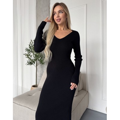 Силуетна чорна сукня 111804 Силуетна чорна сукня 111804