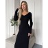Силуетна чорна сукня 111804 Силуетна чорна сукня 111804