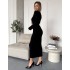 Силуетна чорна сукня 111804 Силуетна чорна сукня 111804