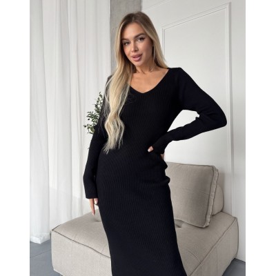 Силуетна чорна сукня 111804 Силуетна чорна сукня 111804