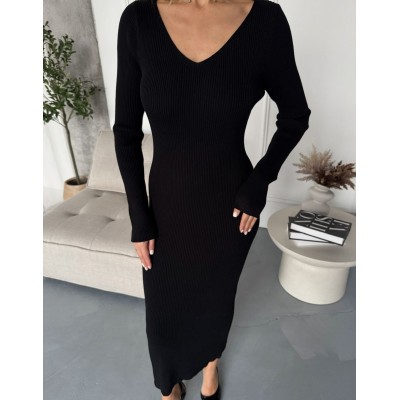 Силуетна чорна сукня 111804 Силуетна чорна сукня 111804