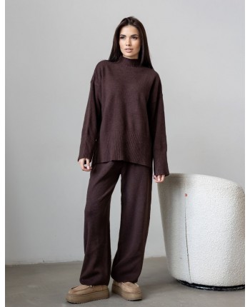 Теплий трикотажний костюм 111793