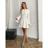 Біла сукня міні 111796 Біла сукня міні 111796