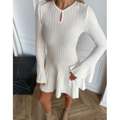 Біла сукня міні 111796 Біла сукня міні 111796