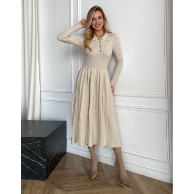Бежева сукня плісе 111797 Бежева сукня плісе 111797