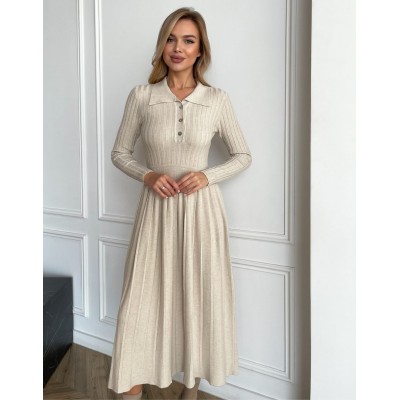Бежева сукня плісе 111797 Бежева сукня плісе 111797