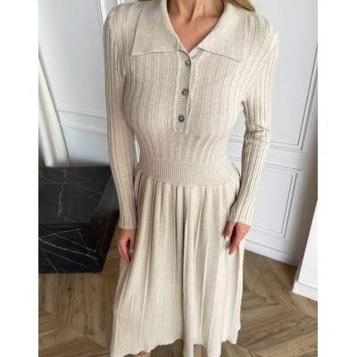 Бежева сукня плісе 111797 Бежева сукня плісе 111797