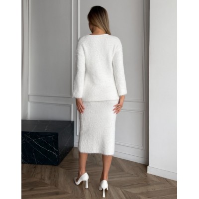 Пухнастий білий костюм 111841 Пухнастий білий костюм 111841