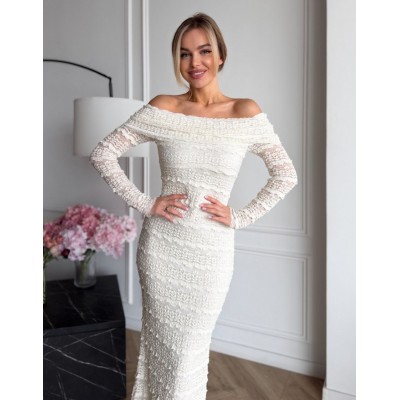 Сукня з відкритими плечима 111844 Сукня з відкритими плечима 111844
