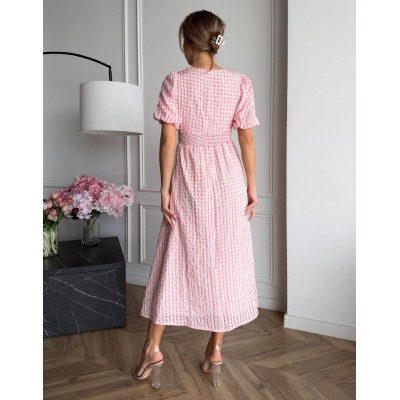 Сукня на гудзиках рожева 111846 Сукня на гудзиках рожева 111846