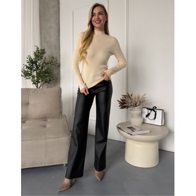 Вовняний гольф бежевий 111836 Вовняний гольф бежевий 111836