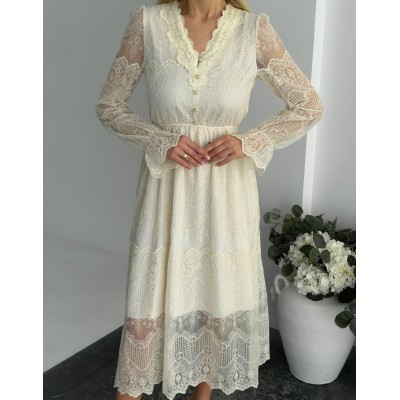 Мереживна сукня міді 111850 Мереживна сукня міді 111850