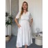 Біла сукня з вишивкою 111857 Біла сукня з вишивкою 111857