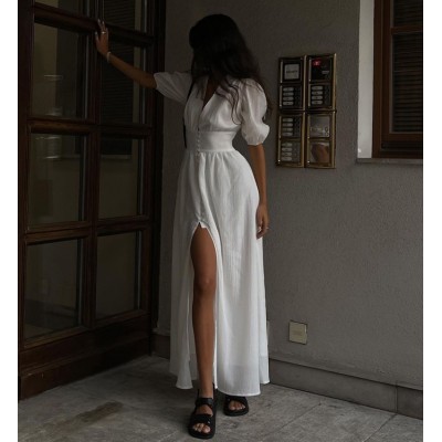 Сукня максі з гудзиками 111142 Сукня максі з гудзиками 111142