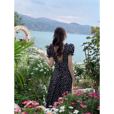 Чорна сукня з відкритою спиною 111147 Чорна сукня з відкритою спиною 111147