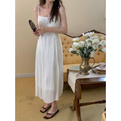 Сарафан пліссе білий 111155 Сарафан пліссе білий 111155