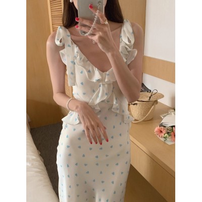 Атласна сукня з сердечками 111439 Атласна сукня з сердечками 111439