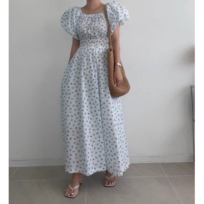 Сукня з блакитними квітами 111209 Сукня з блакитними квітами 111209