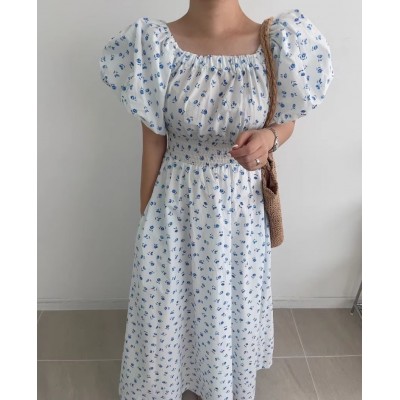 Сукня з блакитними квітами 111209 Сукня з блакитними квітами 111209