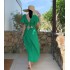 Яскрава сукня максі зелена 111217 Яскрава сукня максі зелена 111217
