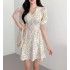 Шифонова сукня міні біла 111220 Шифонова сукня міні біла 111220