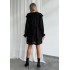 Сукня з пухнастої тканини чорна 111361 Сукня з пухнастої тканини чорна 111361