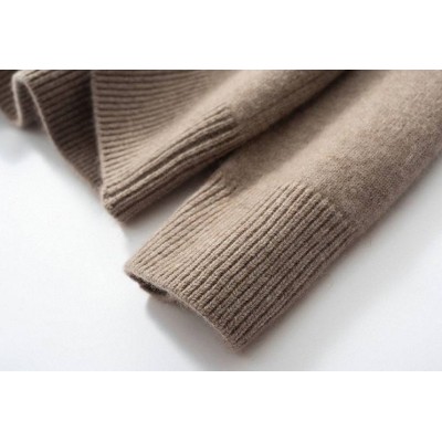 Светр вовняний коричневий 111337 Светр вовняний коричневий 111337