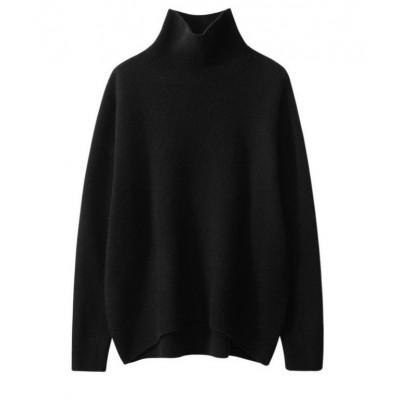 Вовняний светр чорний 111379 Вовняний светр чорний 111379