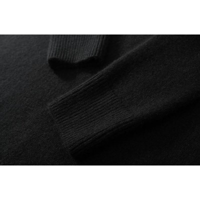 Вовняний светр чорний 111379 Вовняний светр чорний 111379