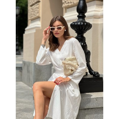 Лляна сукня-сорочка 111179 Лляна сукня-сорочка 111179