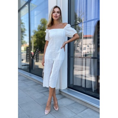 Сукня із прошви з розрізом 111228 Сукня із прошви з розрізом 111228