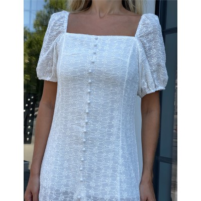 Сукня із прошви з розрізом 111228 Сукня із прошви з розрізом 111228