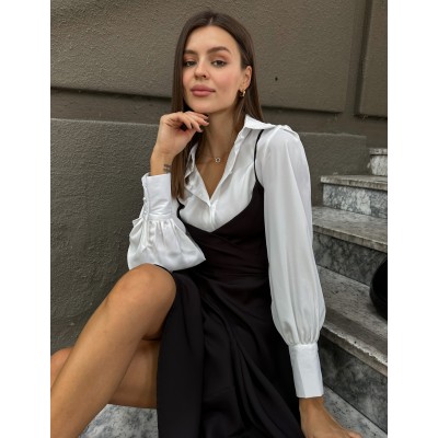 Костюм з блузкою та сарафаном 111268 Костюм з блузкою та сарафаном 111268