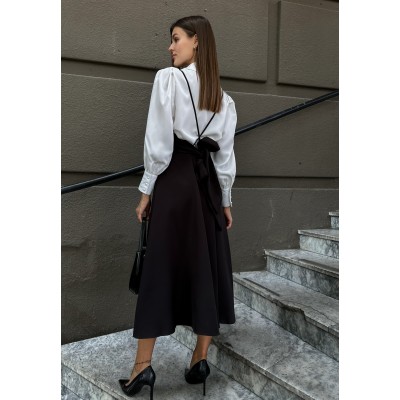 Костюм з блузкою та сарафаном 111268 Костюм з блузкою та сарафаном 111268