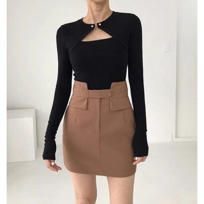 Лонгслів чорний 111409 Лонгслів чорний 111409