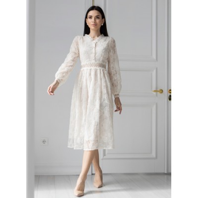 Мереживна сукня з пайетками 111432 Мереживна сукня з пайетками 111432