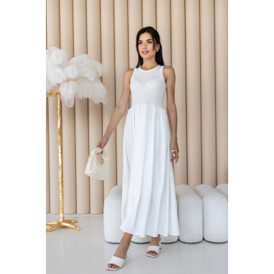 Біла сукня максі 111469 Біла сукня максі 111469