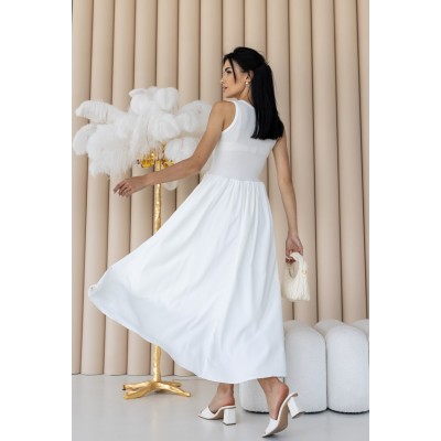 Біла сукня максі 111469 Біла сукня максі 111469