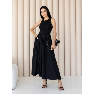 Чорна сукня максі 111467 Чорна сукня максі 111467