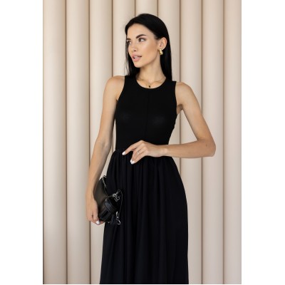 Чорна сукня максі 111467 Чорна сукня максі 111467
