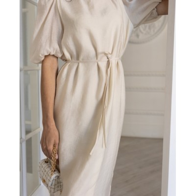 Сукня з органзи бежева 111454 Сукня з органзи бежева 111454