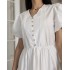 Сукня з бавовни біла 111455 Сукня з бавовни біла 111455