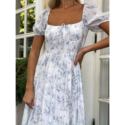 Сукня з блакитним візерунком 111516 Сукня з блакитним візерунком 111516