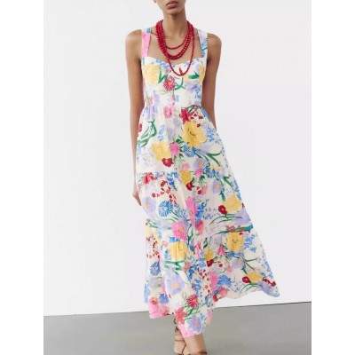 Яскравий сарафан міді 111510 Яскравий сарафан міді 111510